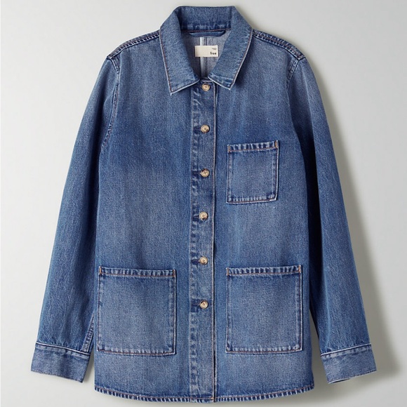 Aritzia Jackets & Blazers - Aritzia Wilfred Free Abigail Shacket